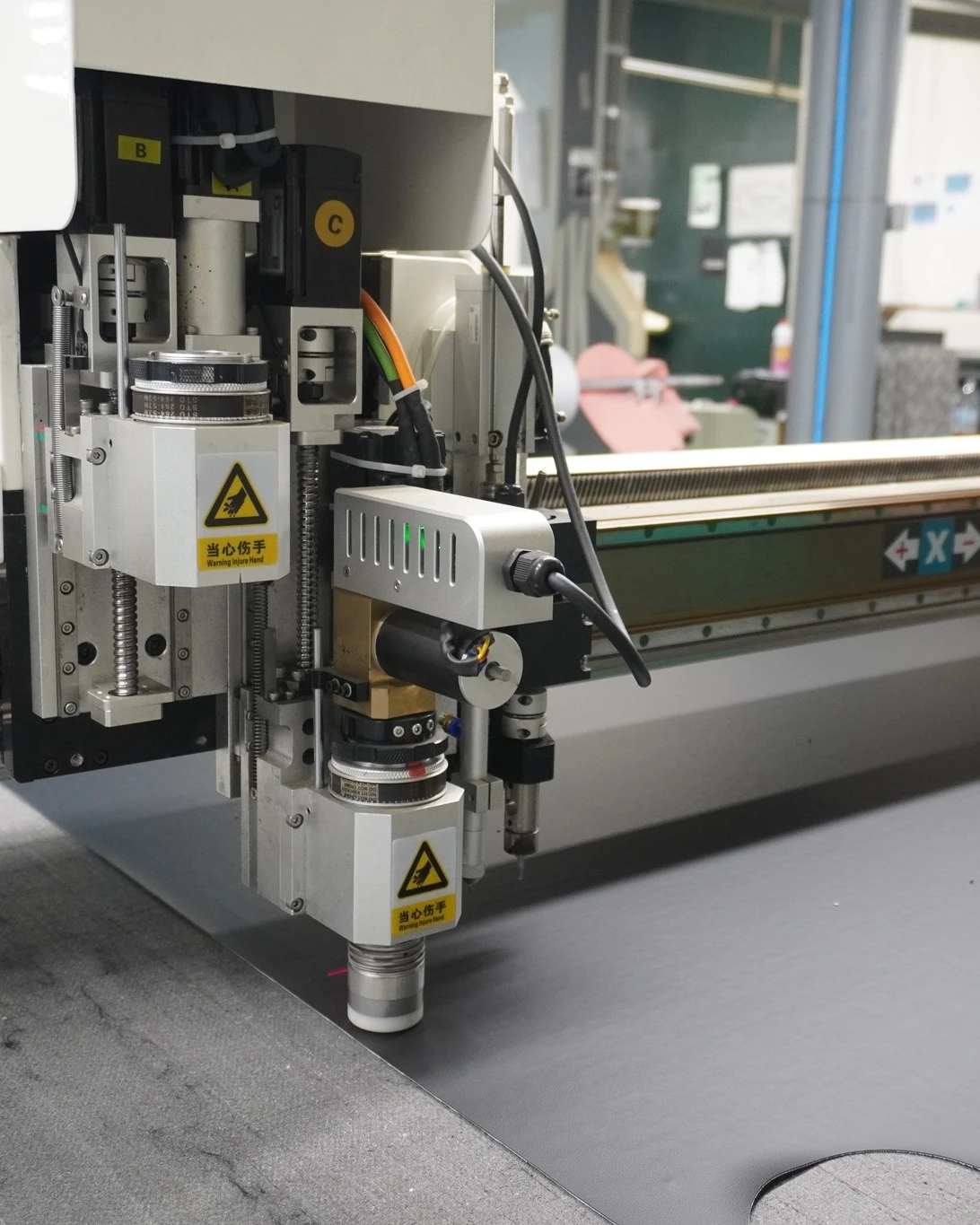 Textile CNC cutting