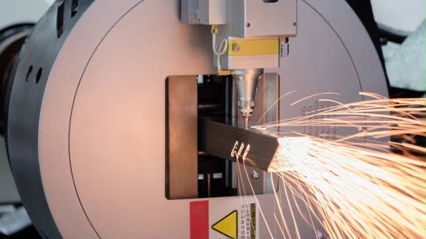 Laser cutting of tubes and metal profiles